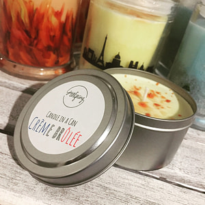 Crème brûlée – Candle in a Can Scented Candles [tag]